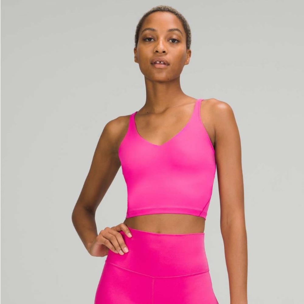 Lululemon Athletica Vibrant Pink Sports Bra